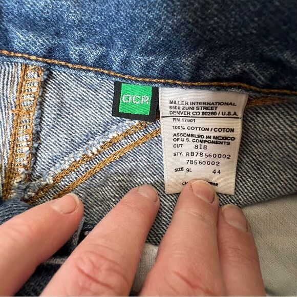 Vintage Rockies jeans High Rise Bareback Jeans size 9 long - Picture 12 of 16